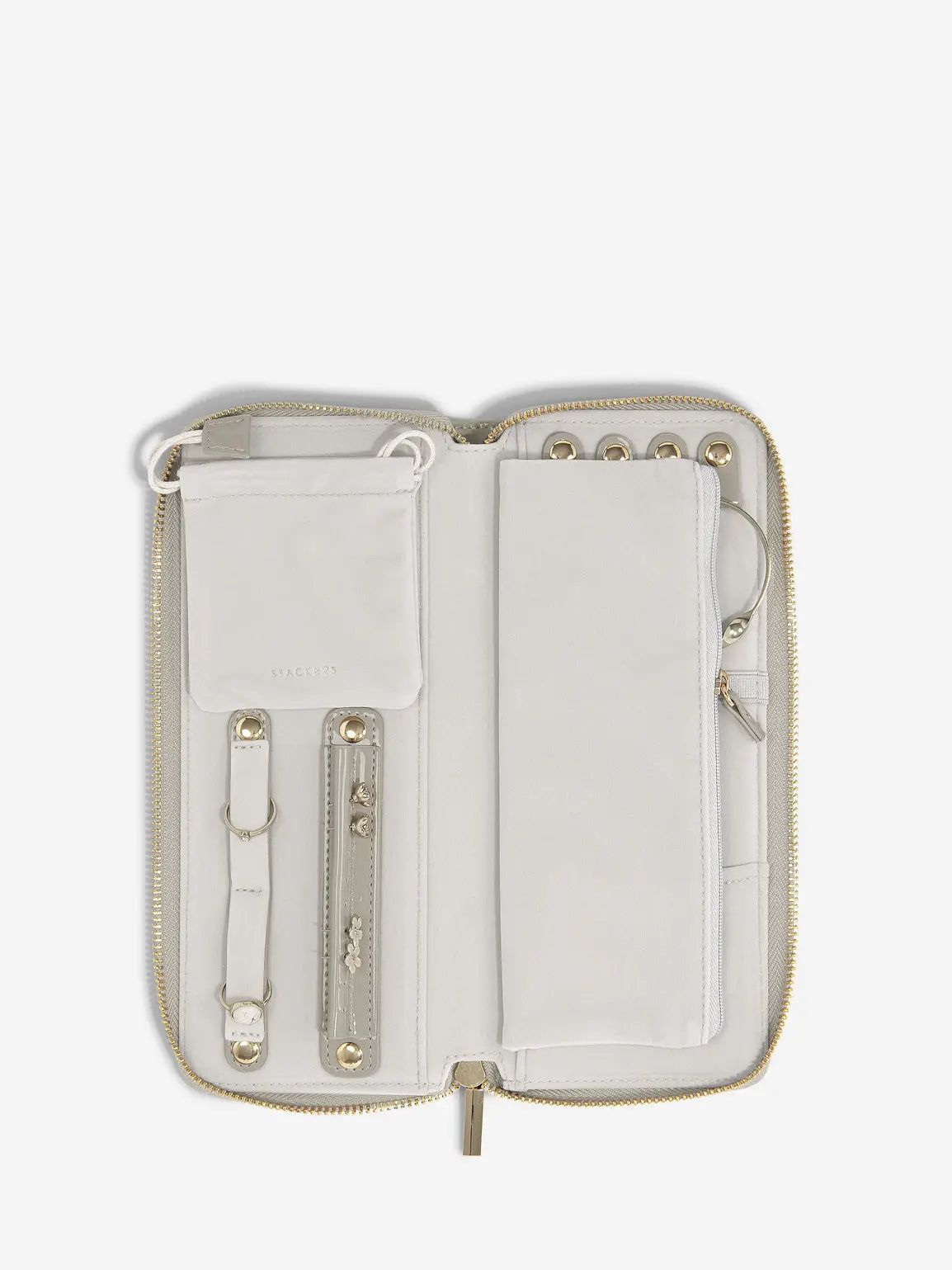 Stackers Rouleau à bijoux Gris Taupe Laqué