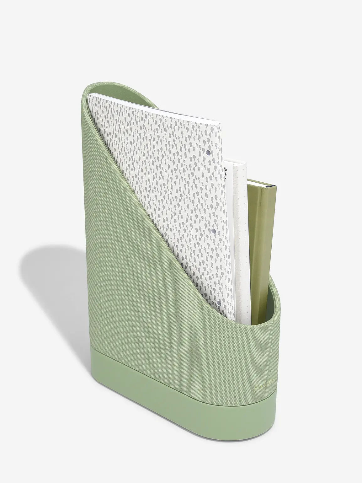 Stackers Magazine Holder Pistachio Green