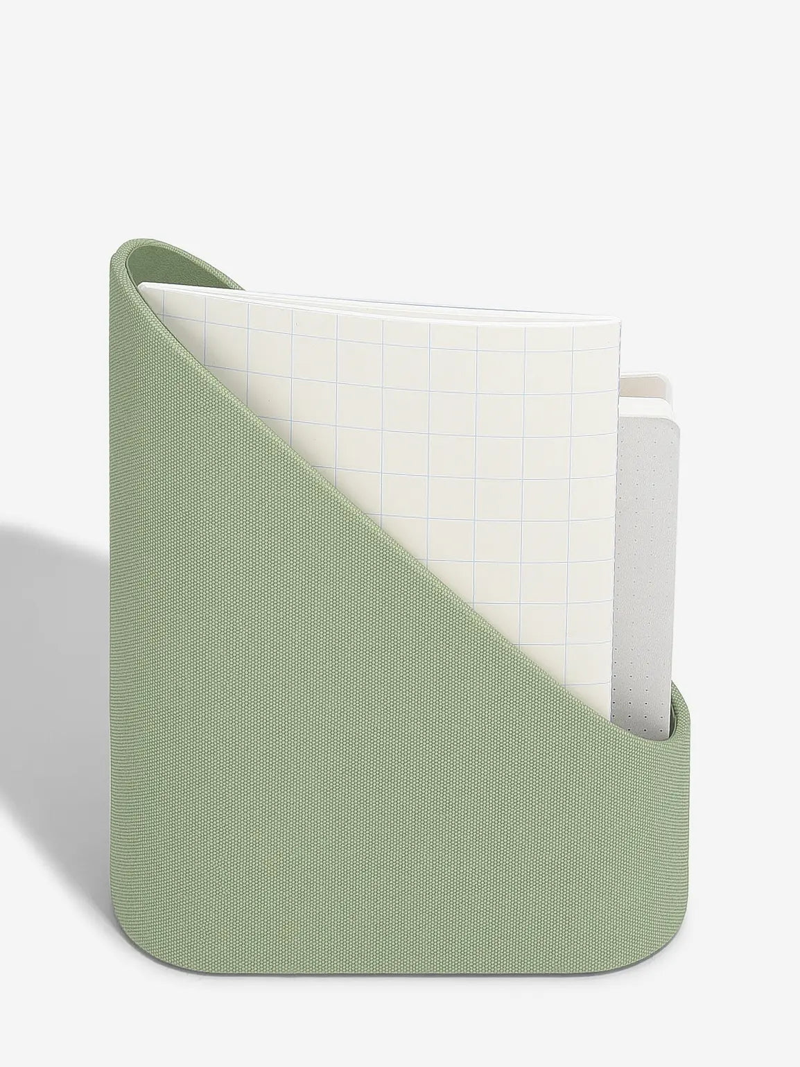 Stackers Magazine Holder Pistachio Green