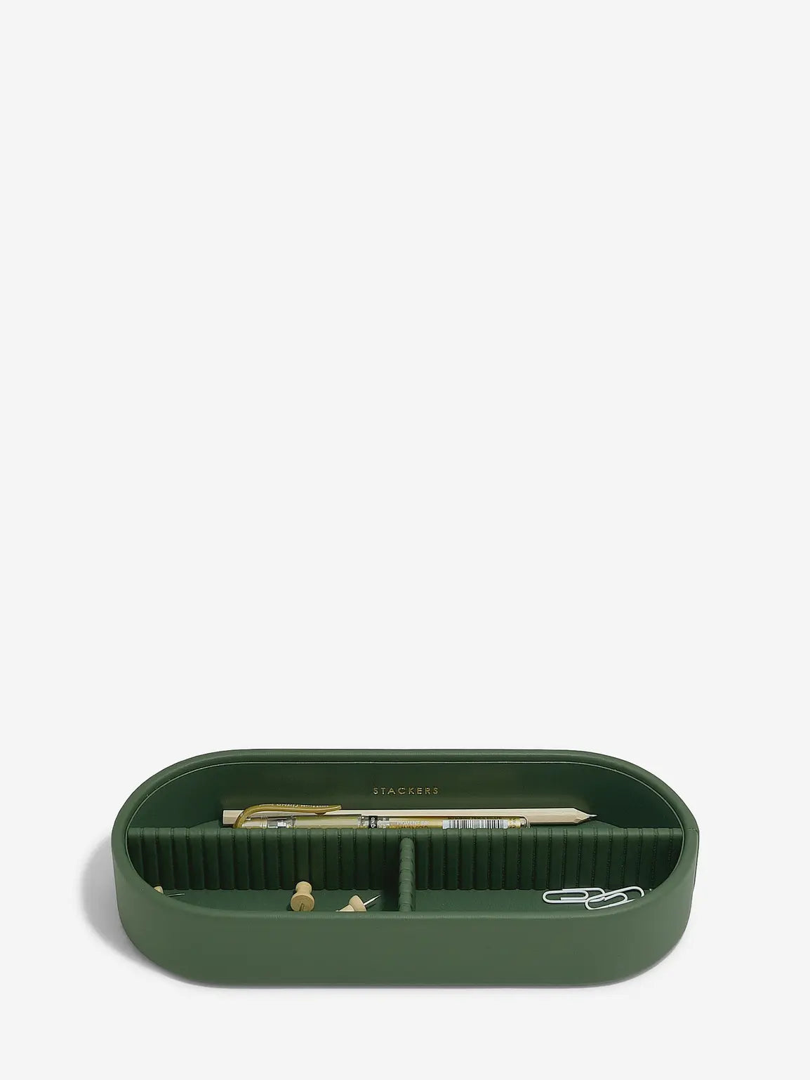 Stackers Magazine Holder Emerald Green