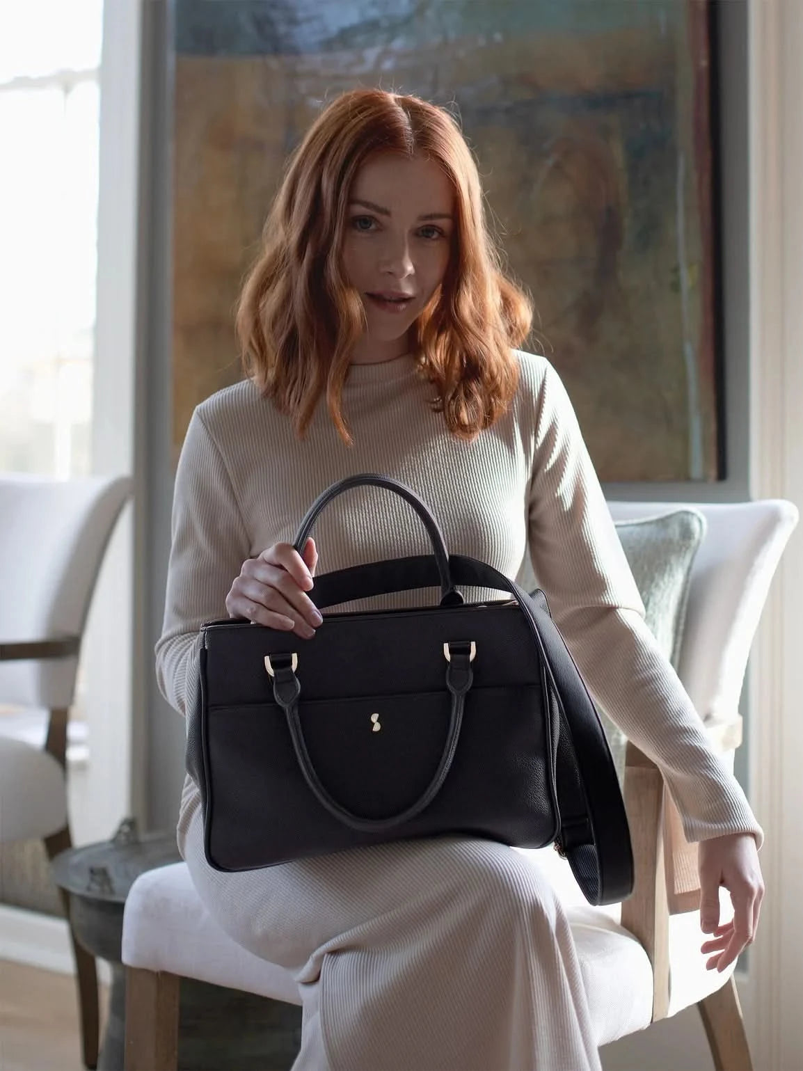 Stackers Kleine Handtas Zwart - Mystackers