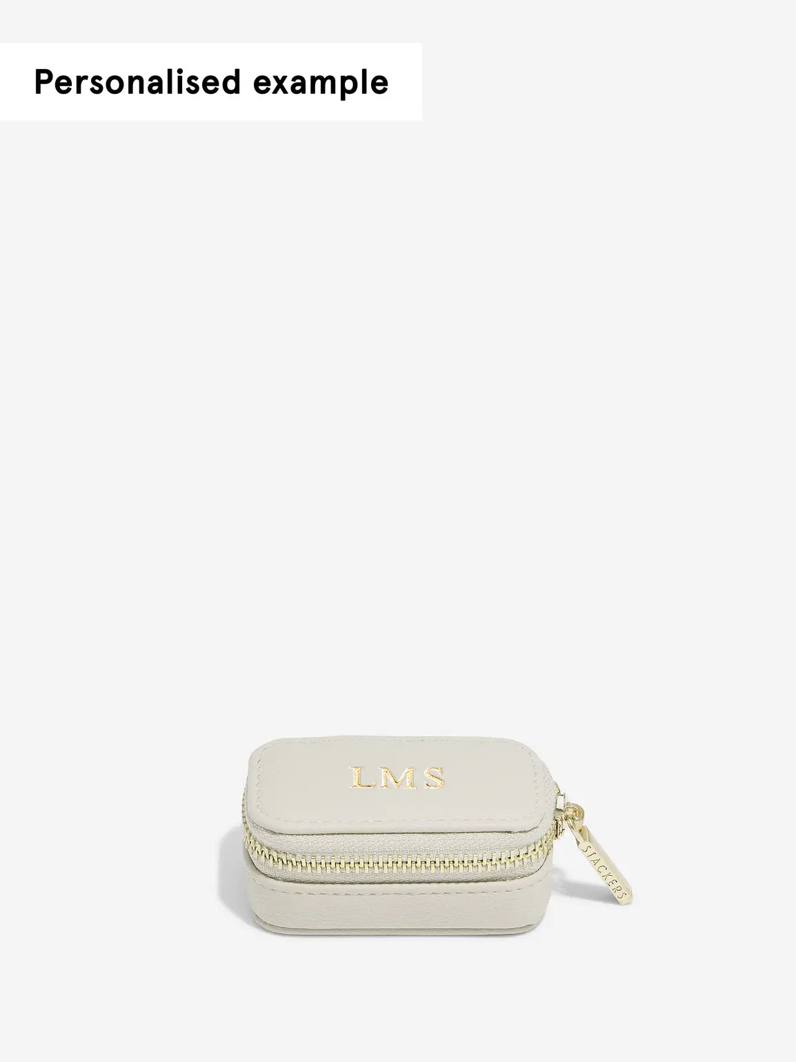 Stackers Petite Jewellery Box Oatmeal