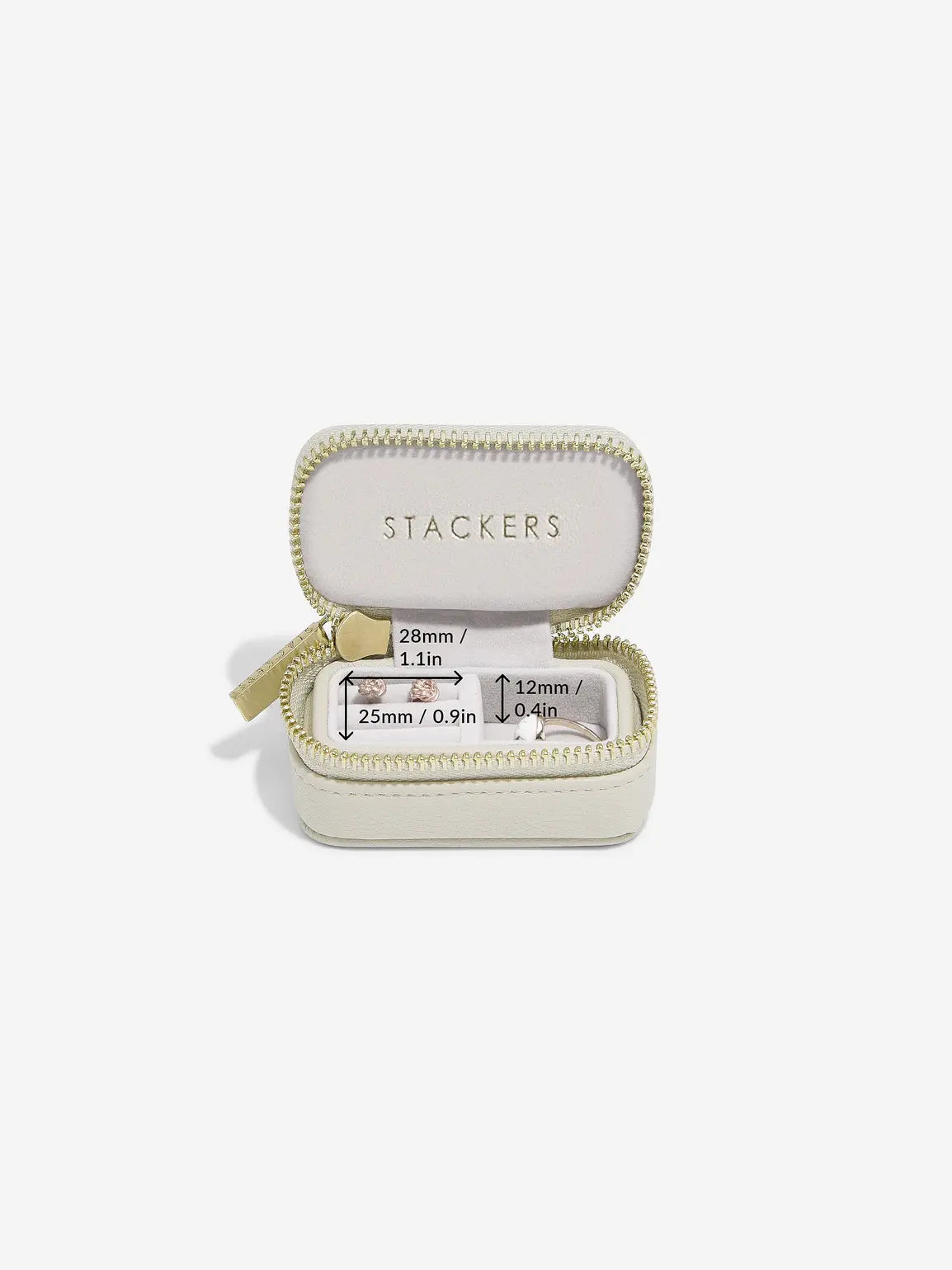 Stackers Petite Jewellery Box Oatmeal
