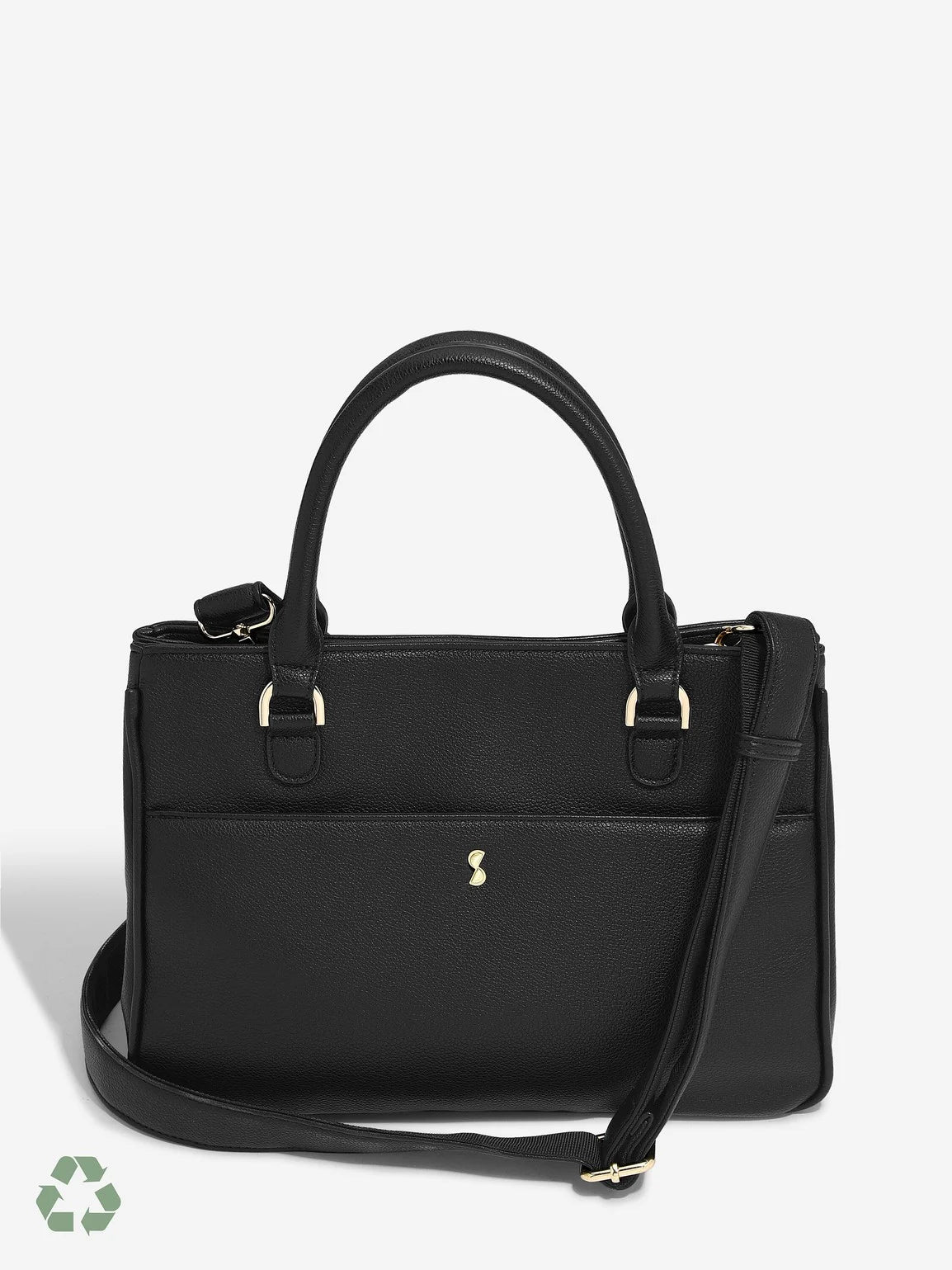 Stackers Kleine Handtas Zwart - Mystackers