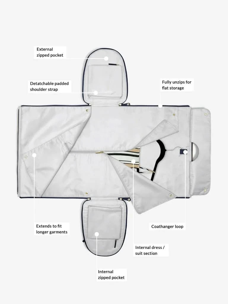 Stackers Reistas/Kledingtas Marineblauw - Mystackers