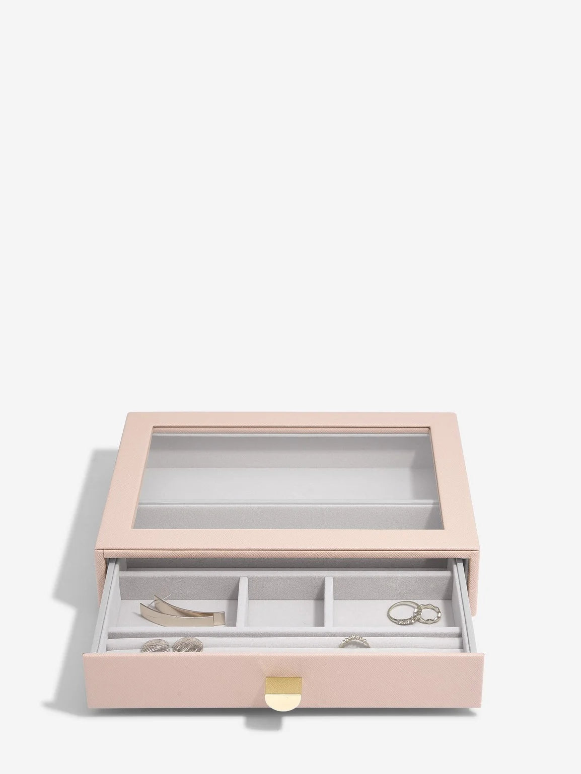 Stackers Klassieke Display Juwelendoos Set van 2 Roze - Mystackers