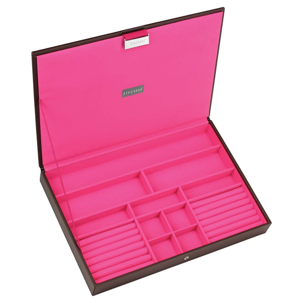 Stackers Deksel voor XL Juwelendoos Chocolate - Mystackers