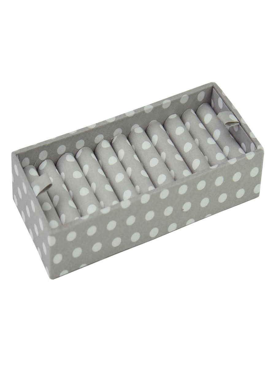 Stackers Ring Roll Grijs Polkadots - Mystackers