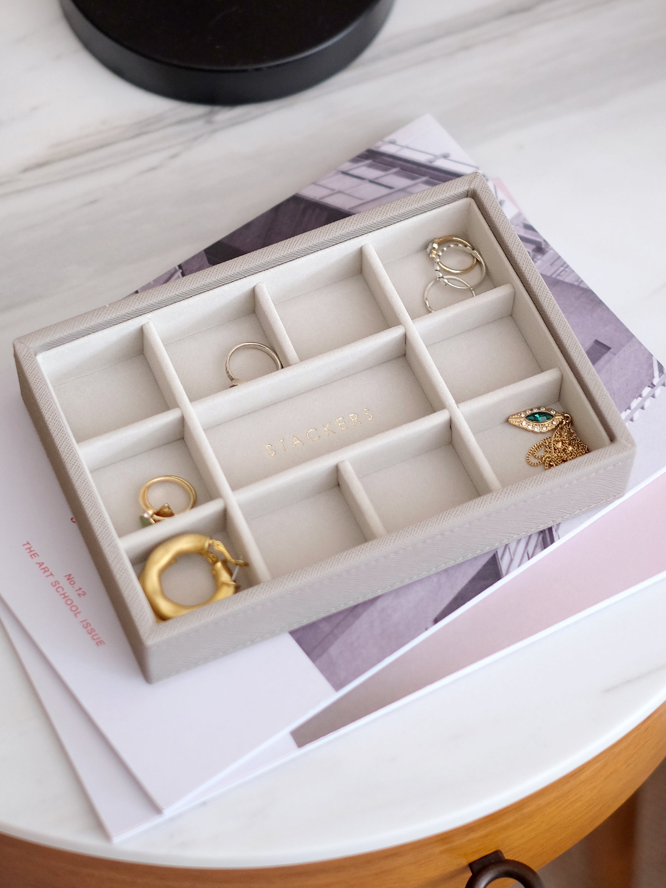 Stackers Mini Compartiment à bijoux taupe