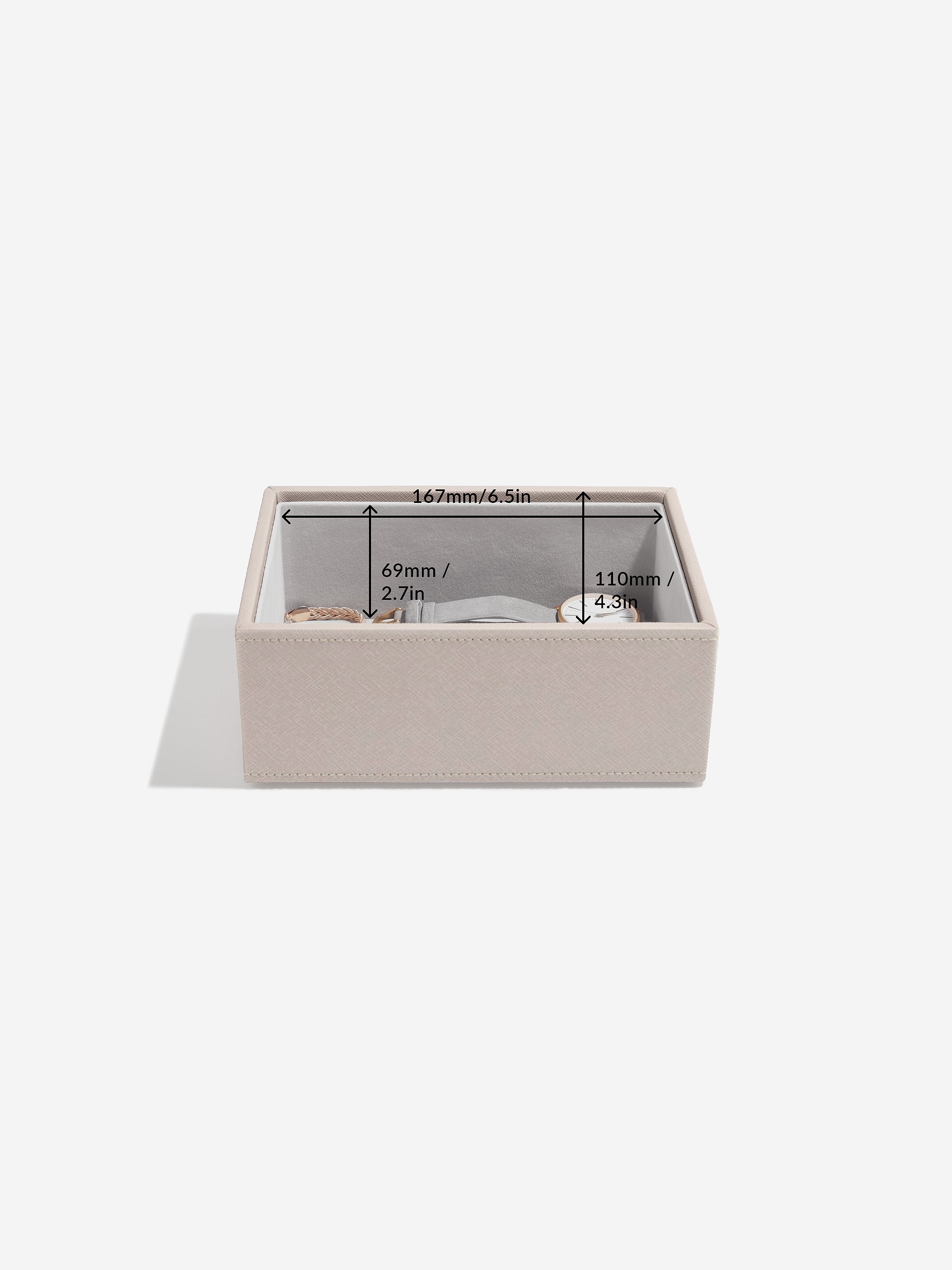Stackers Mini Compartiment Montre & Accessoires Taupe