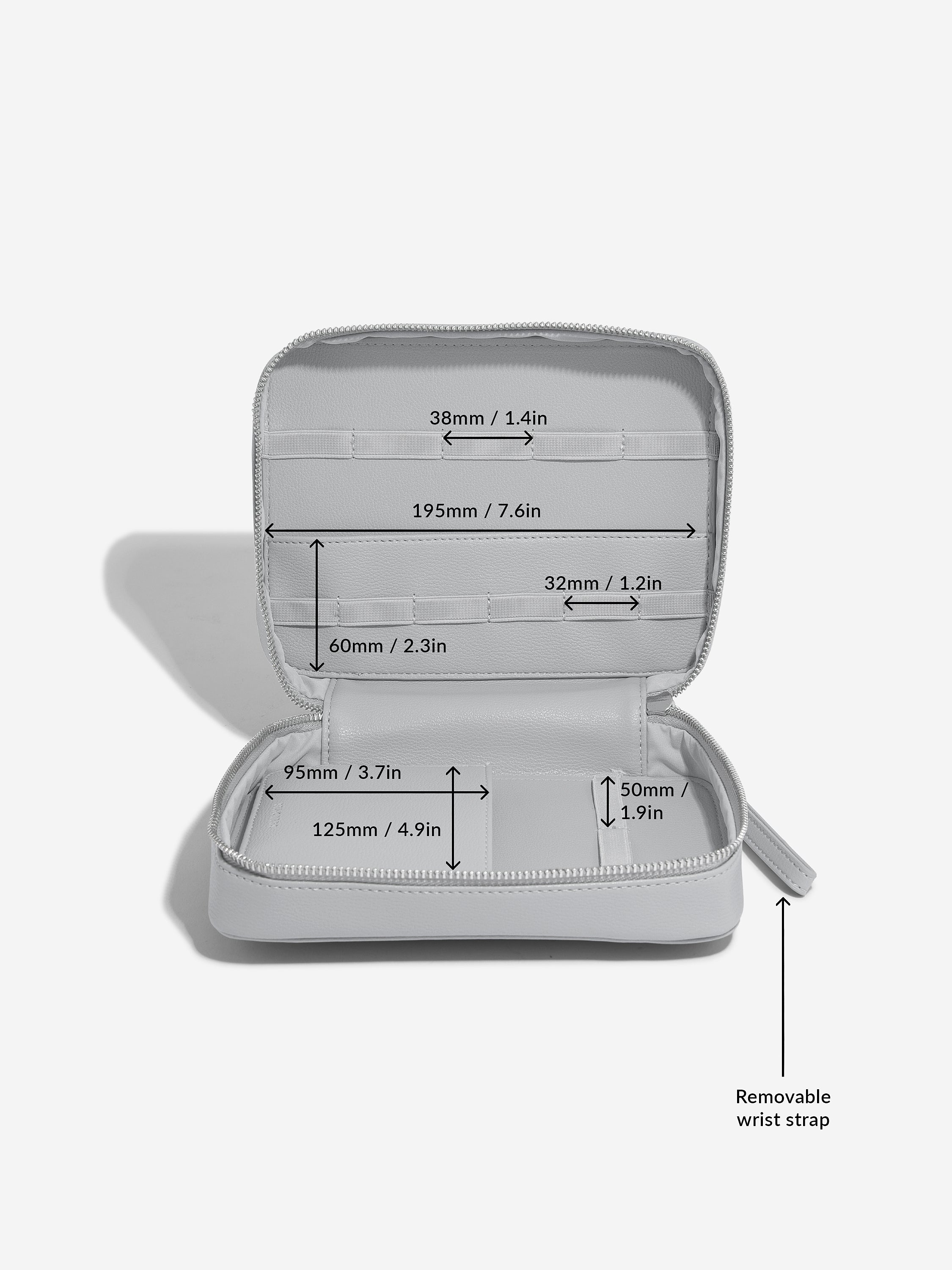 Stackers Cable Tidy Grey