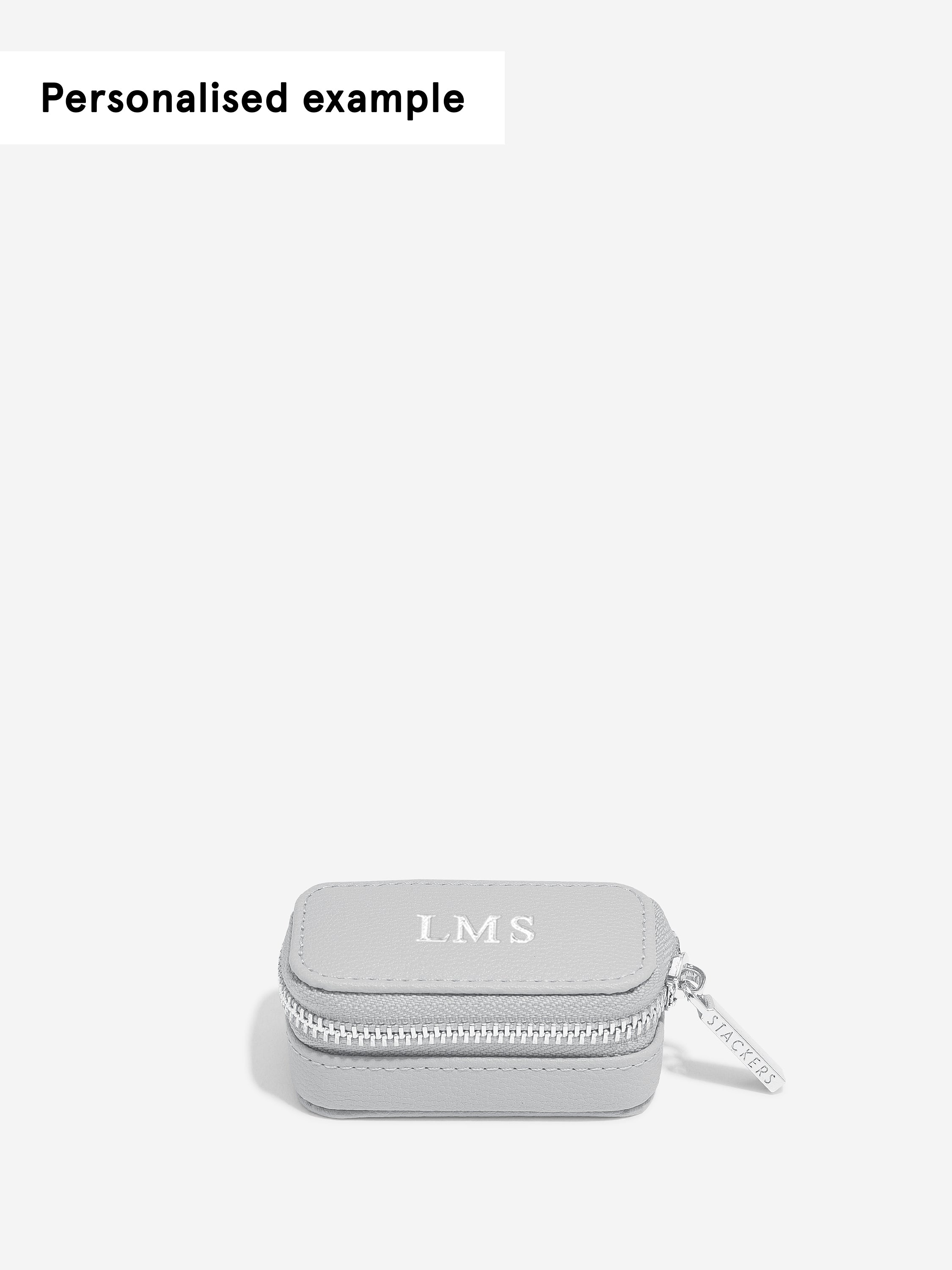 Stackers Petite Jewellery Box Grey