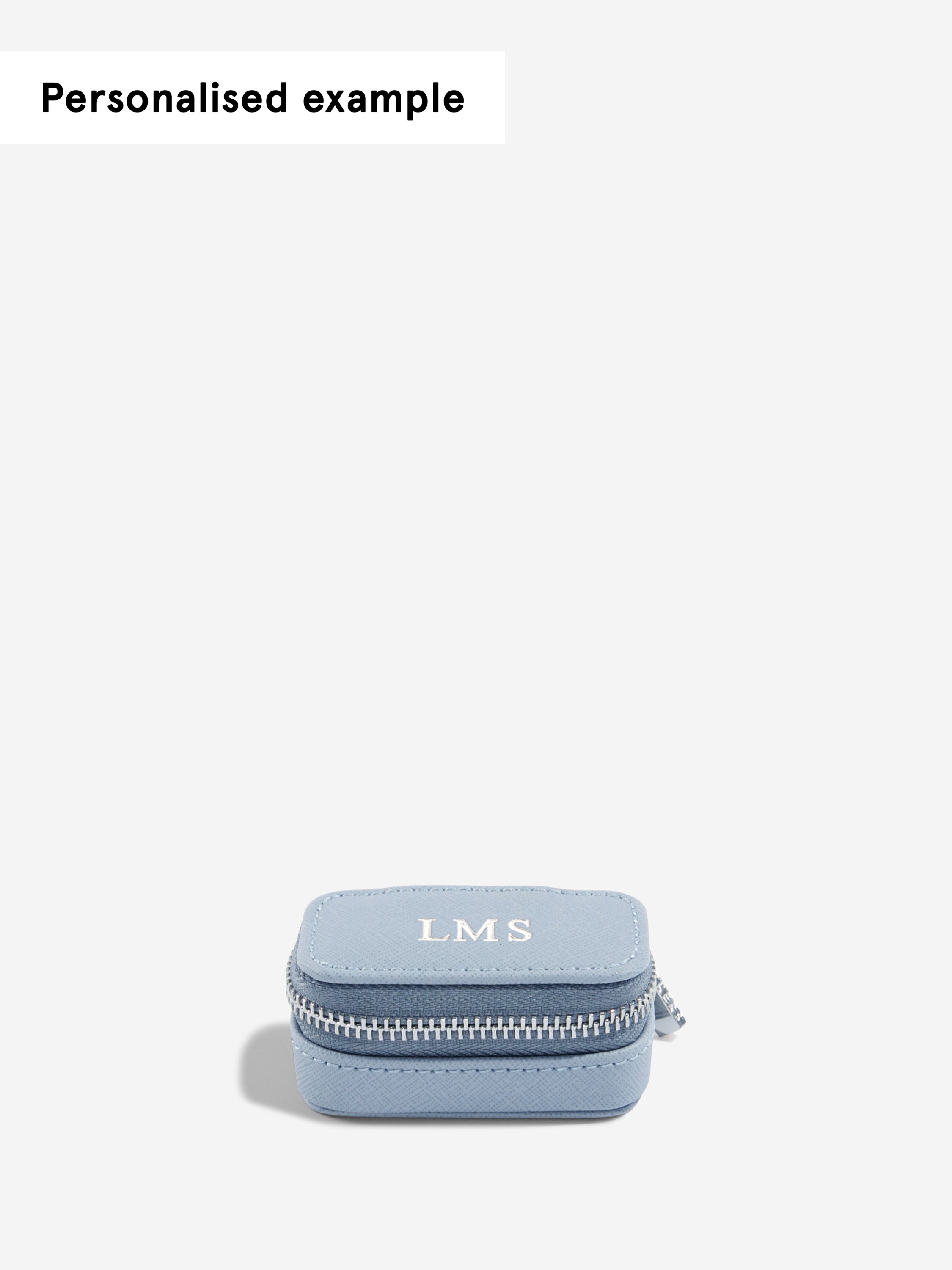 Stackers Petite Jewellery Box Blue