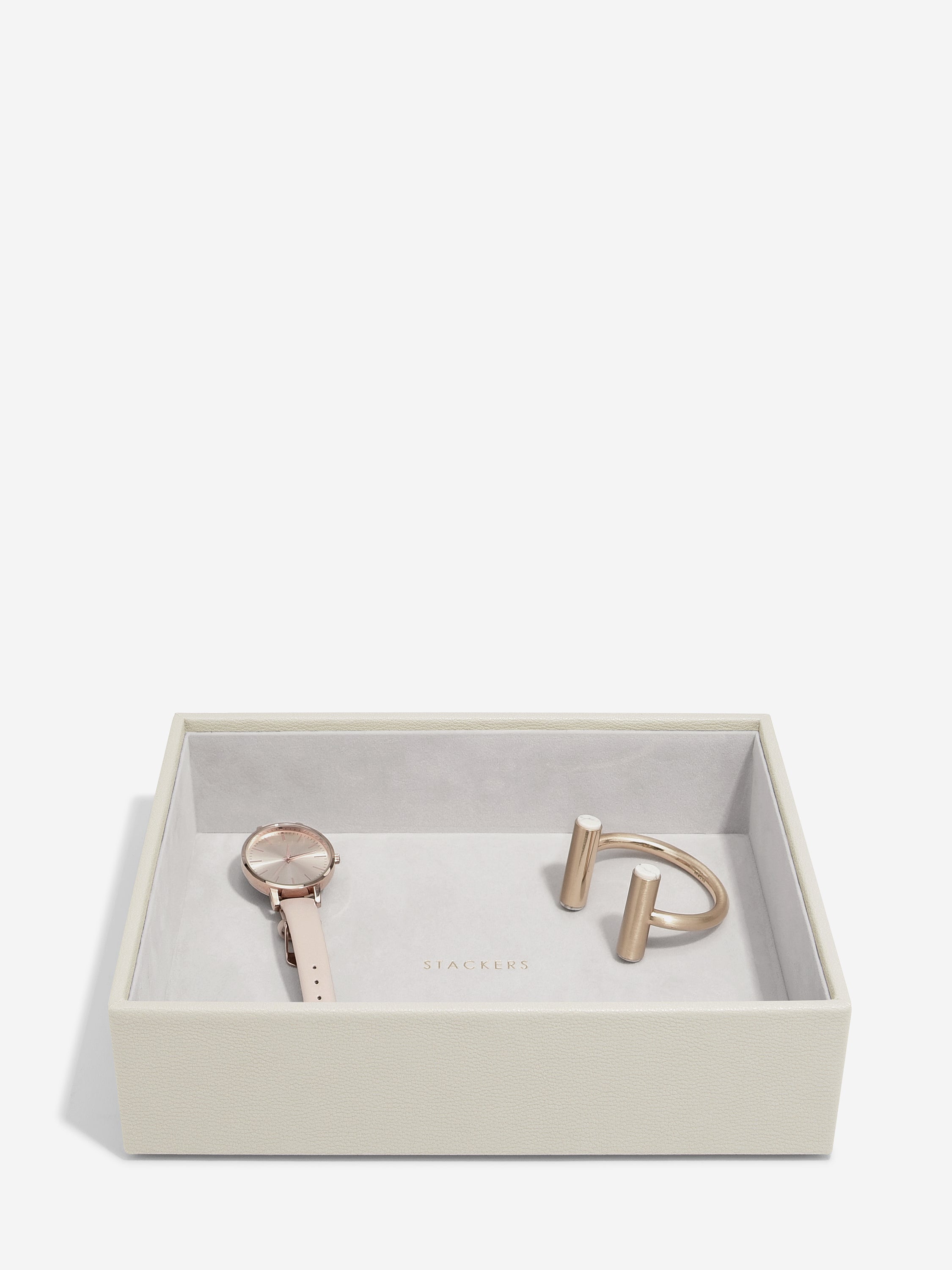 Stackers Classic Boîte à Bijoux Lot de 5 Avoine
