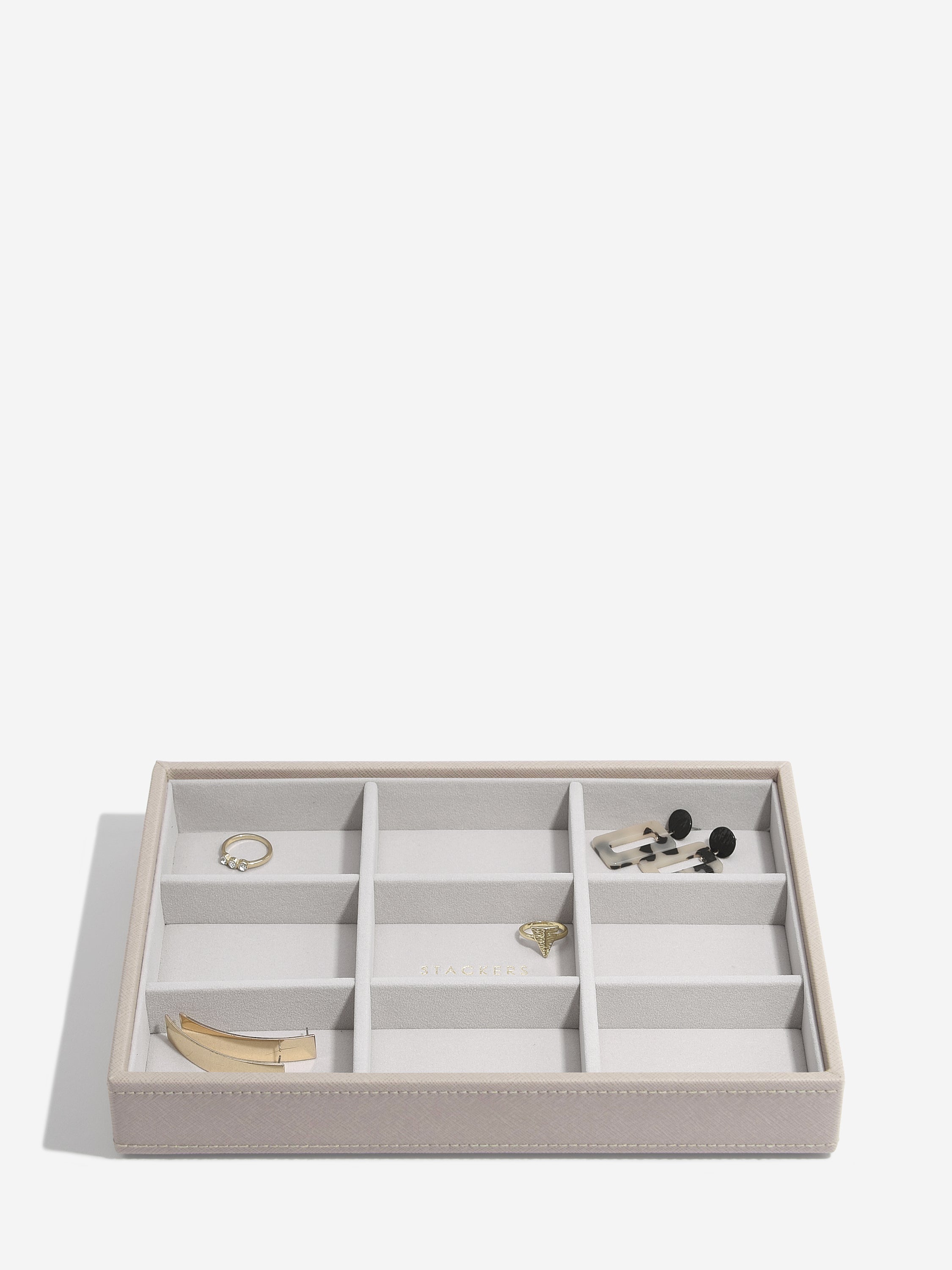 Stackers Compartiment standard pour boîte à bijoux classique Taupe