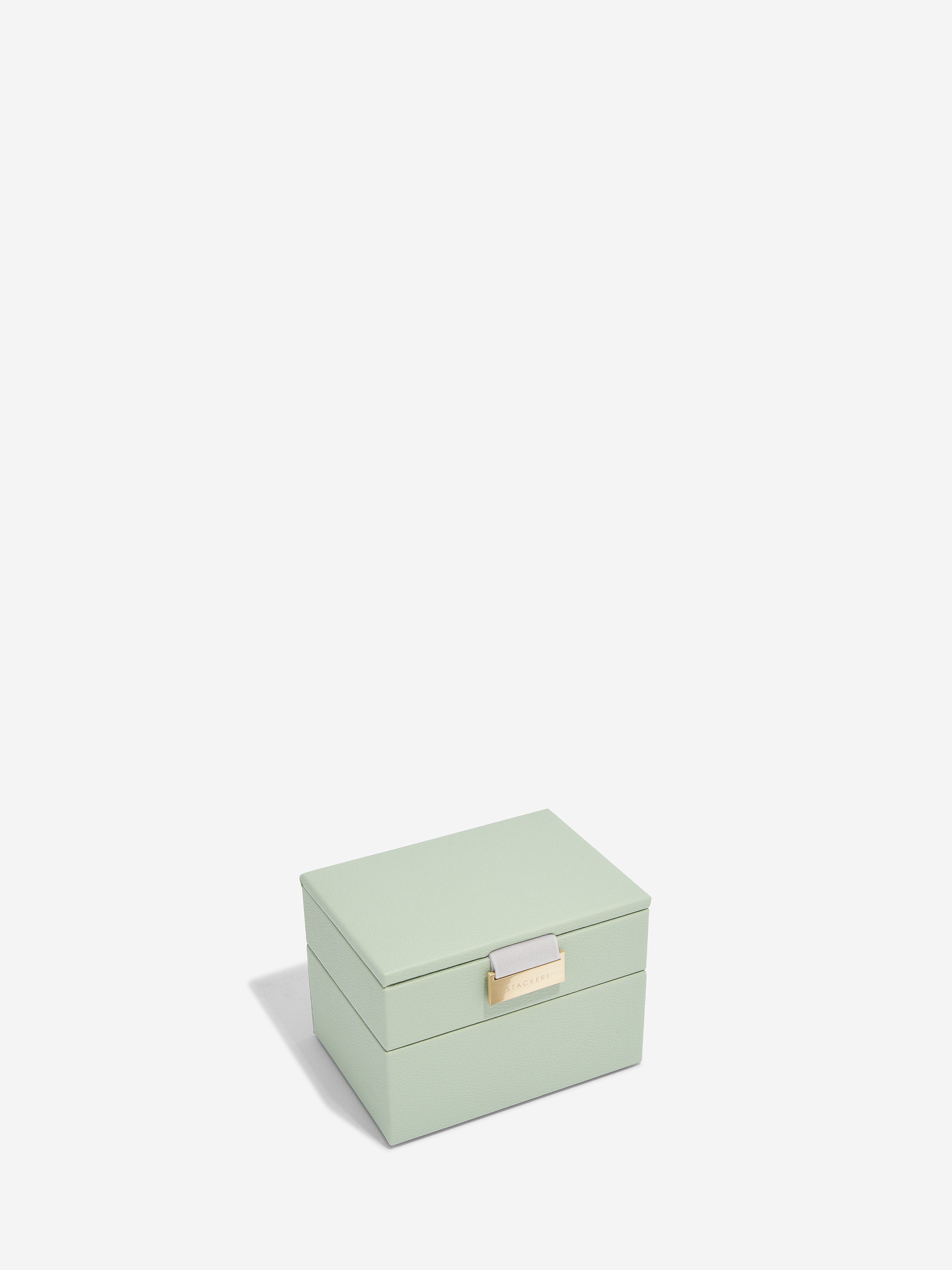 Stackers Micro Boîte à Bijoux Lot de 2 Vert Sauge