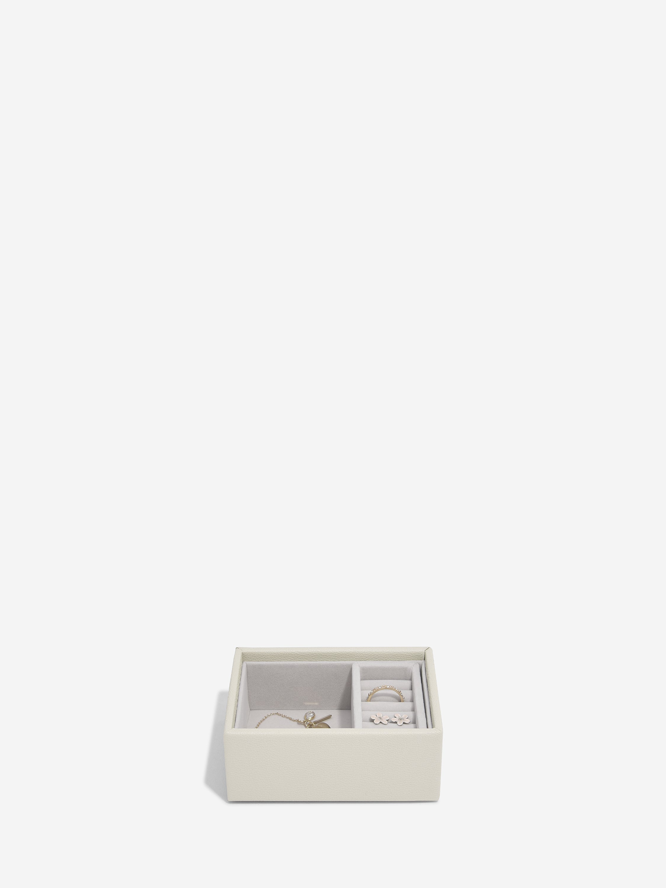 Stackers Micro Boîte à Bijoux Lot de 2 Avoine
