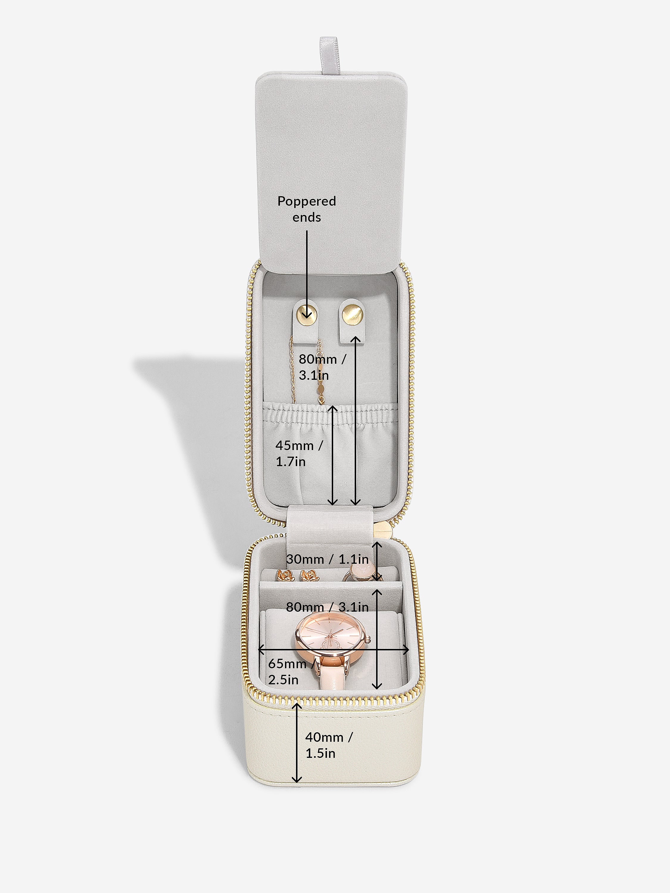 Stackers Watch Box Pearl