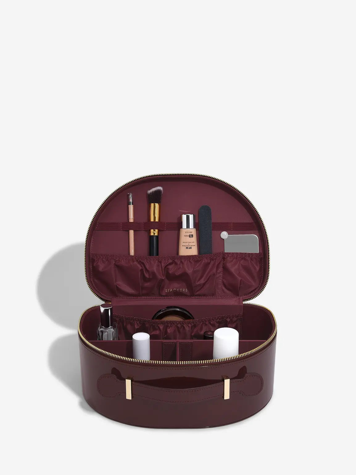 Stackers Beautycase Patent Cherry