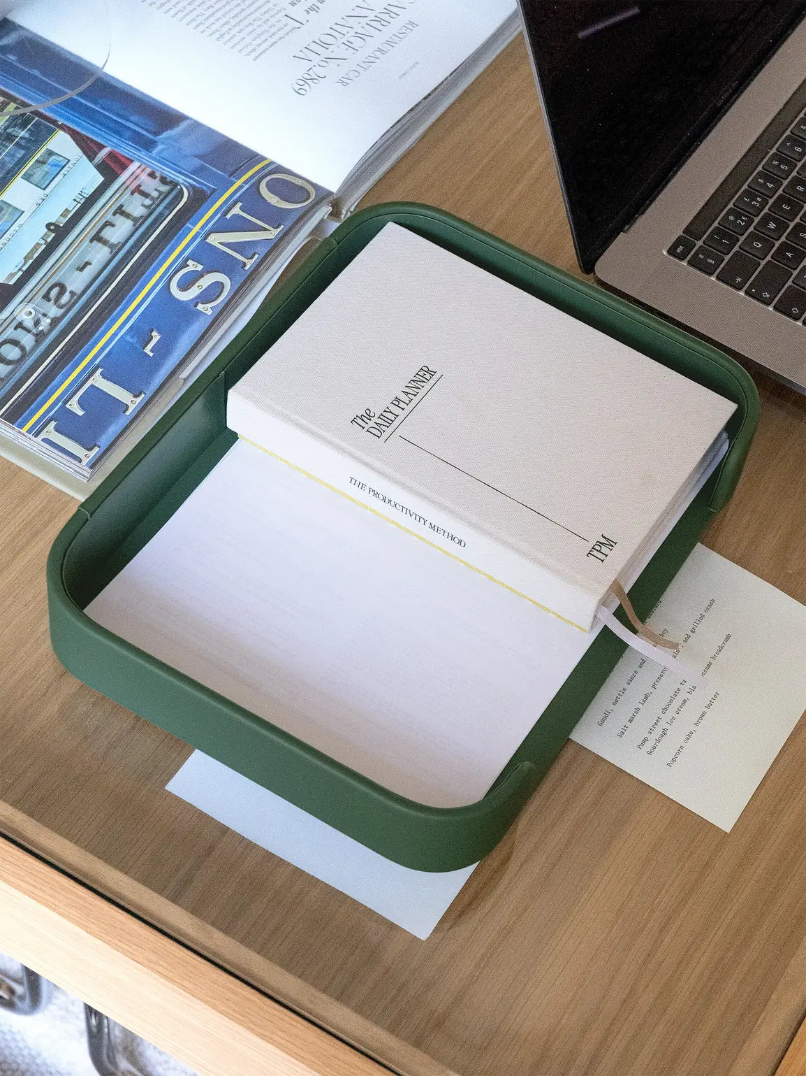 Stackers Set d’organiseurs de bureau Vert Émeraude