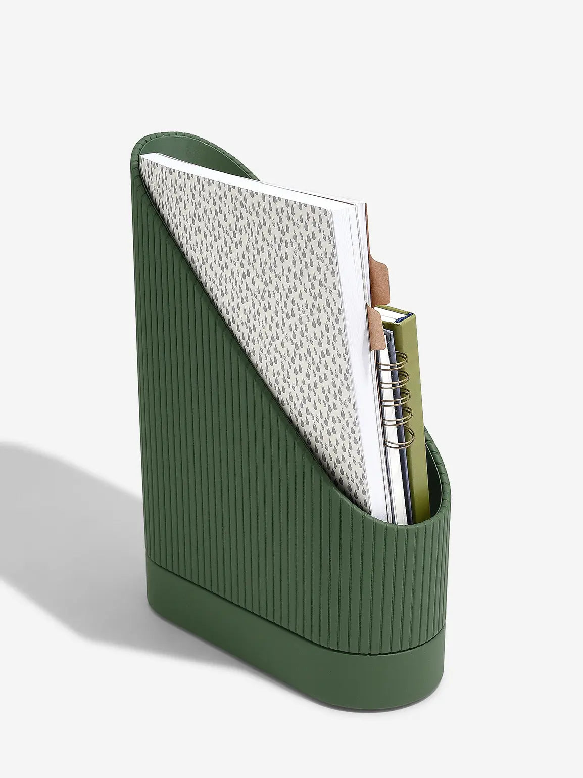 Stackers Magazine Holder Emerald Green