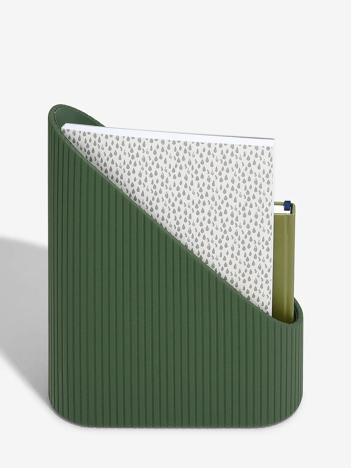 Stackers Magazine Holder Emerald Green