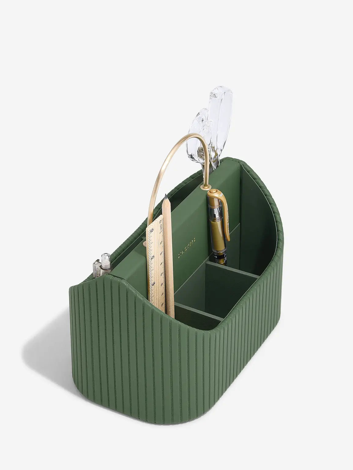 Stackers Desk Organizer Emerald Green