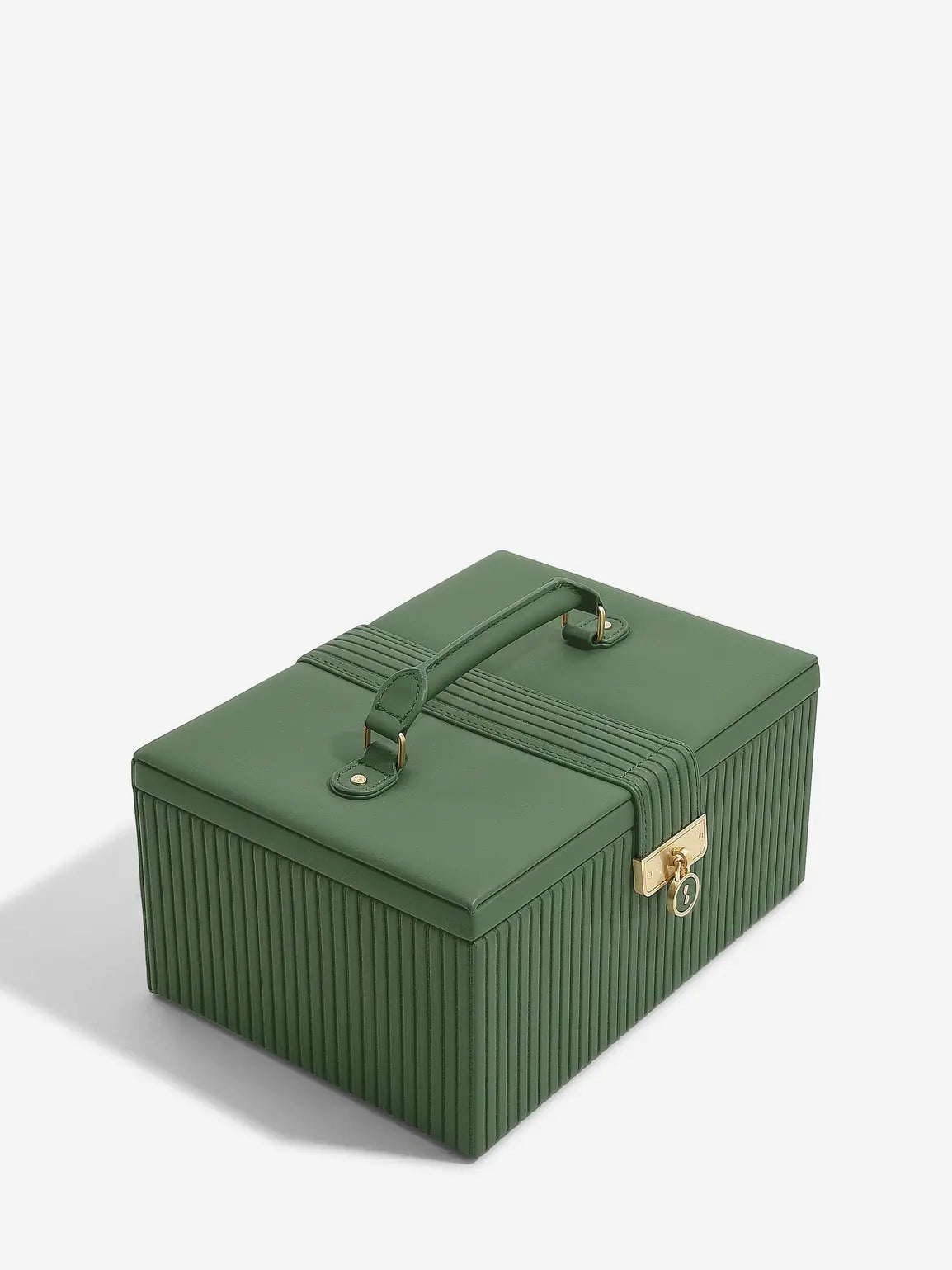 Stackers Boîte à bijoux classique de luxe Vert Émeraude
